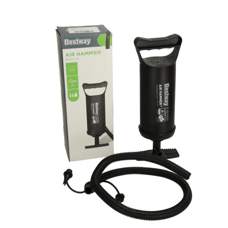 BESTWAY 62002 30 cm stūmoklinis rankinis siurblys BESTWAY 62002 30 cm stūmoklinis rankinis siurblys