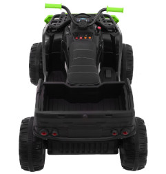 Vaikiškas elektrinis keturratis All-terrain Quad 4x4, Juodas