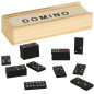 Medinis domino šeimos žaidimas + dėžutė Medinis domino šeimos žaidimas + dėžutė