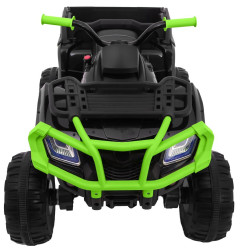Vaikiškas elektrinis keturratis All-terrain Quad 4x4, Juodas