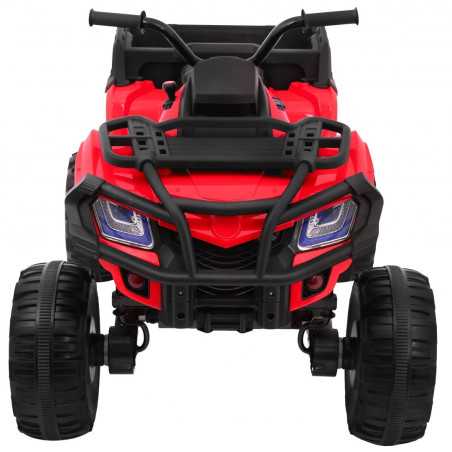 Vaikiškas Elektrinis Visureigis keturratis 4 x 4, Raudonas