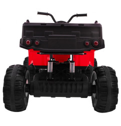 Vaikiškas elektrinis keturratis All-terrain Quad 4x4, Raudonas