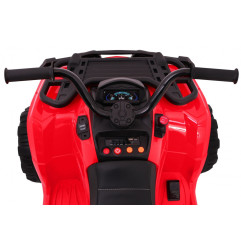 Vaikiškas elektrinis keturratis All-terrain Quad 4x4, Raudonas