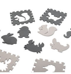 Minkštas dėlionės kilimėlis vaikams 9 dalių