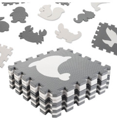 Minkštas dėlionės kilimėlis vaikams 9 dalių