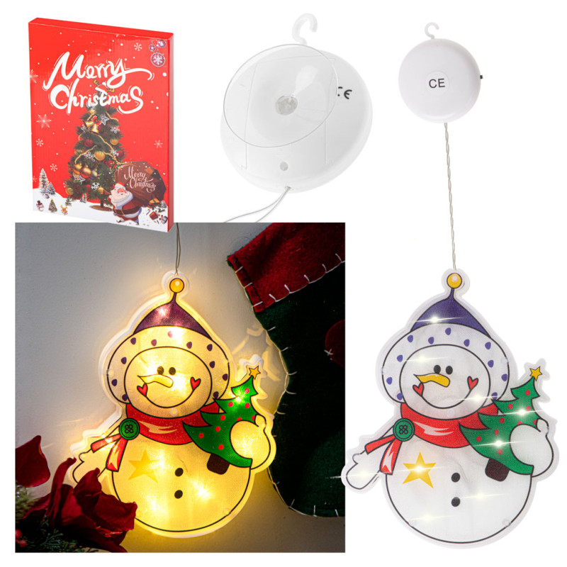 LED pakabinamas apšvietimas Kalėdų dekoracijos sniego senis LED pakabinamas apšvietimas Kalėdų dekoracijos sniego senis