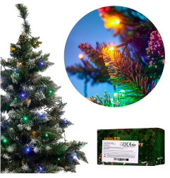 LED žibintai šviesos grandinė 10m 100LED daugiaspalvė