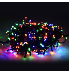 LED žibintai šviesos grandinė 10m 100LED daugiaspalvė