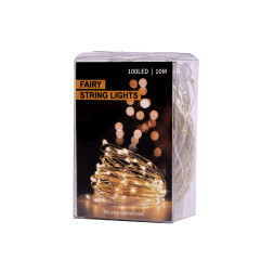 LED dekoratyvinės vielos lemputės 10 m 100LED daugiaspalvis