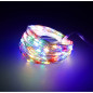 LED dekoratyvinės vielos žibintai 10 m 100LED daugiaspalvis LED dekoratyvinės vielos žibintai 10 m 100LED daugiaspalvis