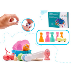 Medinis montessori Šeimos žaidimas žvejyba