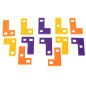 Tetris galvosūkių žaidimas + kortelės Tetris galvosūkių žaidimas + kortelės