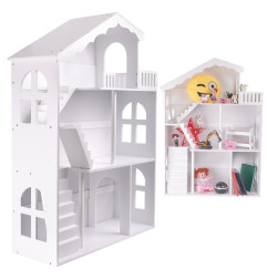 LULILO knygų lentyna/žaislų namelis 2in1 CALLA 116cm XXL