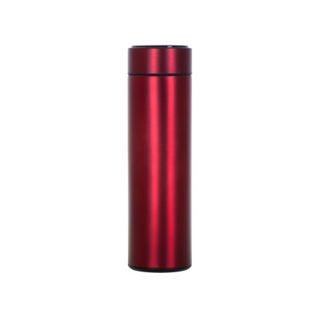 "Thermos" puodelis smart LED 500ml kaštoninės spalvos