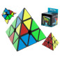 PYRAMINX dėlionės kubo žaidimas Black MoYu