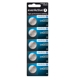 Bateria everActive litowa CR2032 blister 5szt.