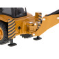 Ekskavatorius-krautuvas buldozeris su kaušu Metalinis liejimo modelis H-toys 1704 1:50 Ekskavatorius-krautuvas buldozeris su kaušu Metalinis liejimo modelis H-toys 1704 1:50