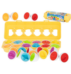 Edukacinis montessori rūšiuoklis dėlionė 12vnt.