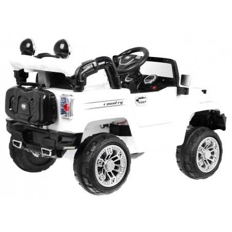 Vaikiškas Elektromobilis JEEP JJ245, Baltas