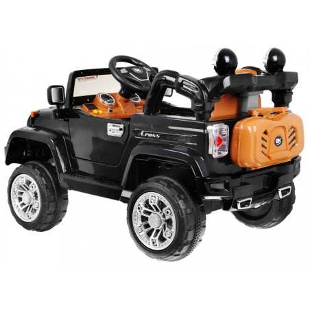 Vaikiškas Elektromobilis JEEP JJ245, Juodas