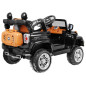 Vaikiškas Elektromobilis JEEP JJ245, Juodas Vaikiškas Elektromobilis JEEP JJ245, Juodas