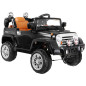 Vaikiškas Elektromobilis JEEP JJ245, Juodas Vaikiškas Elektromobilis JEEP JJ245, Juodas