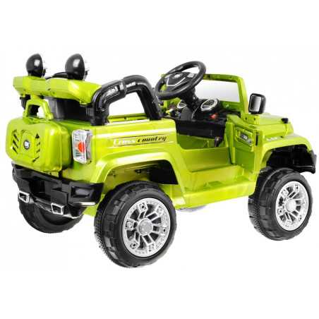 Vaikiškas Elektromobilis JEEP JJ245, Žalias