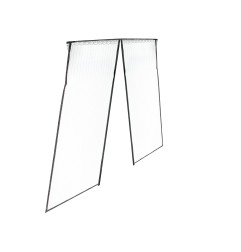 magnetinis durų tinklelis nuo uodų 100x210cm - 4