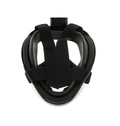Viso veido nardymo kaukė su šiaudeliu L/XL juoda - 5