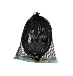 Viso veido nardymo kaukė su šiaudeliu L/XL juoda - 7