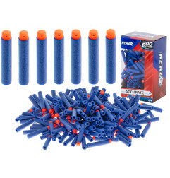 Strėlės, suderinamos su NERF 7,2 cm paleidimo įrenginiu BOX 200 vnt.