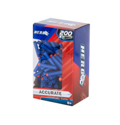 Strėlės, suderinamos su NERF 7,2 cm paleidimo įrenginiu BOX 200 vnt.
