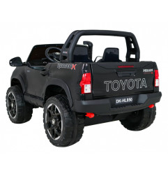 Vaikiškas Elektromobilis Toyota Hilux NEW, Juodas