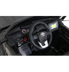 Vaikiškas Elektromobilis Toyota Hilux NEW, Juodas