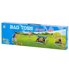Bag Toss Metimas į taikinį su maišais žaidimas
