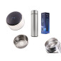 "Thermos" puodelis smart LED 500ml sidabrinis "Thermos" puodelis smart LED 500ml sidabrinis