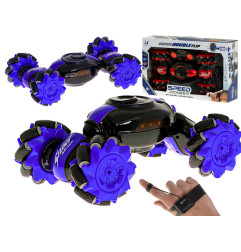 RC Valdomas automobilis ranka ir pultu, Mėlynas