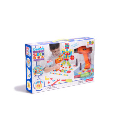 Konstravimo rinkinys su atsuktuvu ir priedais 261 elementai