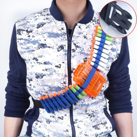 Nerf šoviniams/kulkoms skirtas diržas