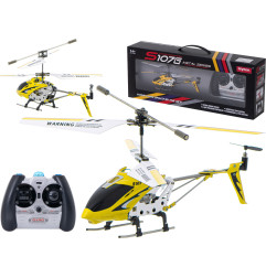 RC valdomas SYMA S107G sraigtasparnis geltonos spalvos