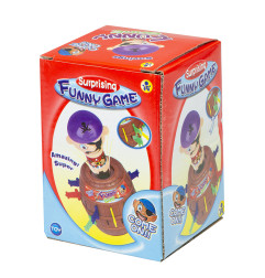 arkadinis stalo žaidimas Pašėlęs piratas 9 x 9 x 12,5 cm