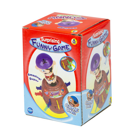 arkadinis stalo žaidimas Pašėlęs piratas 9 x 9 x 12,5 cm