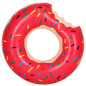 Vaikiškas pripučiamas Donut ratas 50 cm rožinės spalvos Vaikiškas pripučiamas Donut ratas 50 cm rožinės spalvos