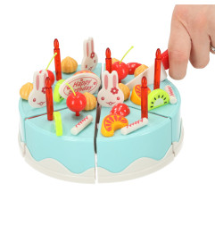 Gimtadienio tortas pjaustomas Virtuvė 75 el. mėlynas