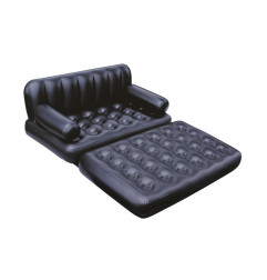 Materac Welurowy z Pompką 185 76 28cm BESTWAY