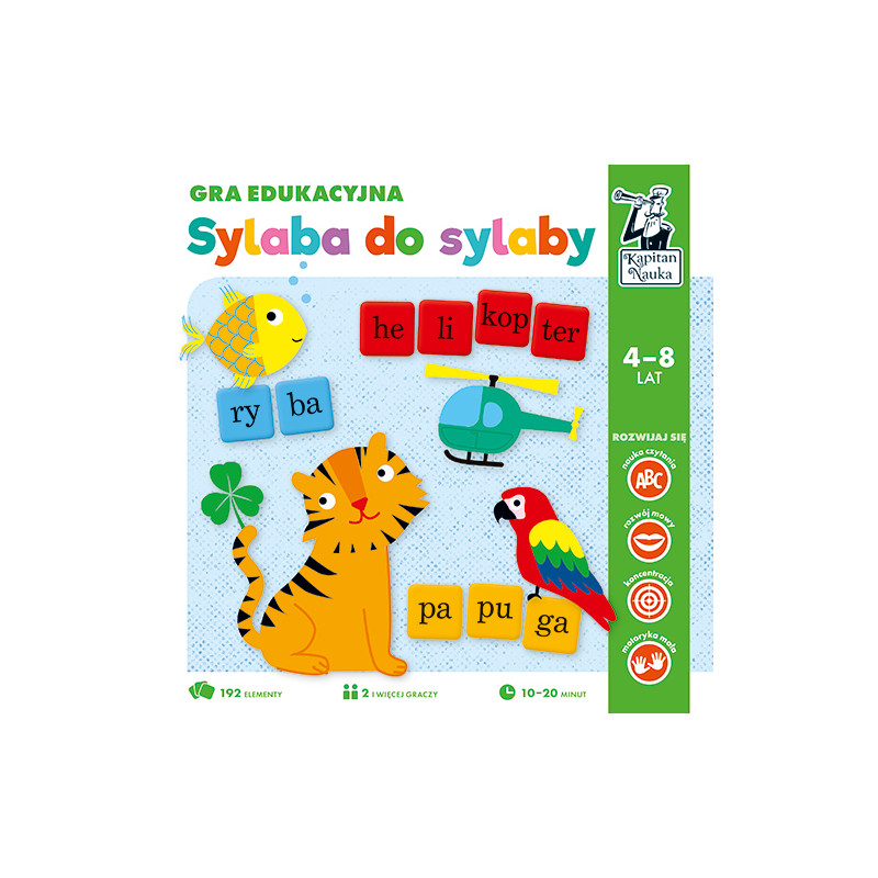 Gra Edukacyjna "Sylaba Do Sylaby" Gra Edukacyjna "Sylaba Do Sylaby"