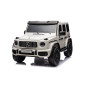 Vaikiškas Elektromobilis Mercedes Benz G63 AMG XXL STRONG, Baltas Vaikiškas Elektromobilis Mercedes Benz G63 AMG XXL STRONG, Baltas