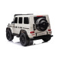 Vaikiškas Elektromobilis Mercedes Benz G63 AMG XXL STRONG, Baltas Vaikiškas Elektromobilis Mercedes Benz G63 AMG XXL STRONG, Baltas