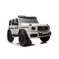 Vaikiškas Elektromobilis Mercedes Benz G63 AMG XXL STRONG MP4, Baltas