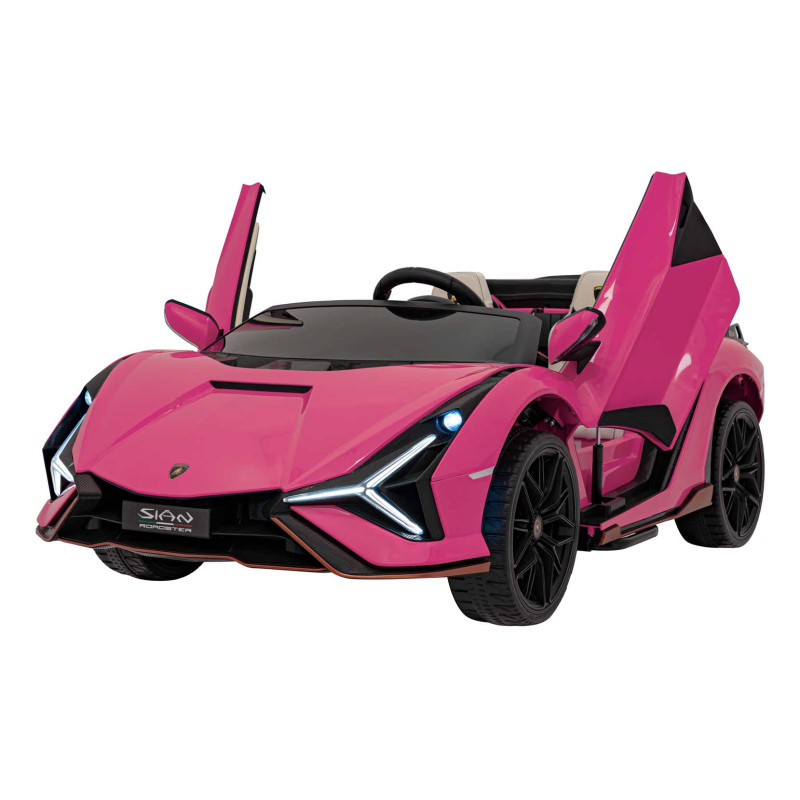 Vaikiškas Elektromobilis Lamborghini SIAN, Rožinis Vaikiškas Elektromobilis Lamborghini SIAN, Rožinis